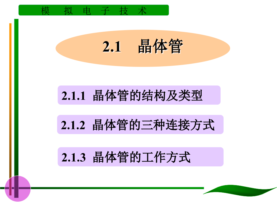 教授晶体管及其基本放大电路培训课件_第2页