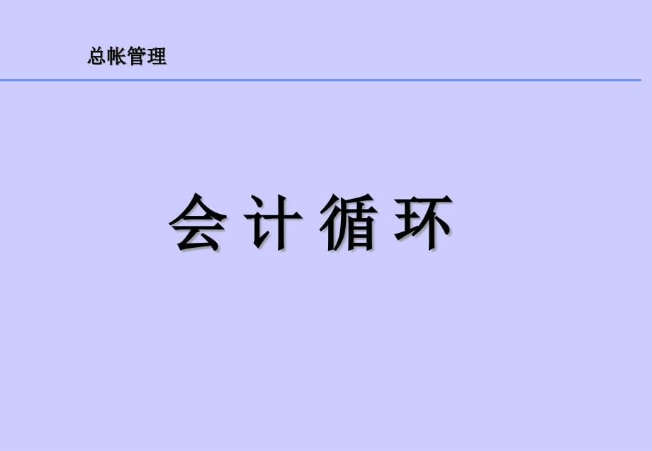 {财务管理财务会计}财务会计总帐管理必备知识_第5页