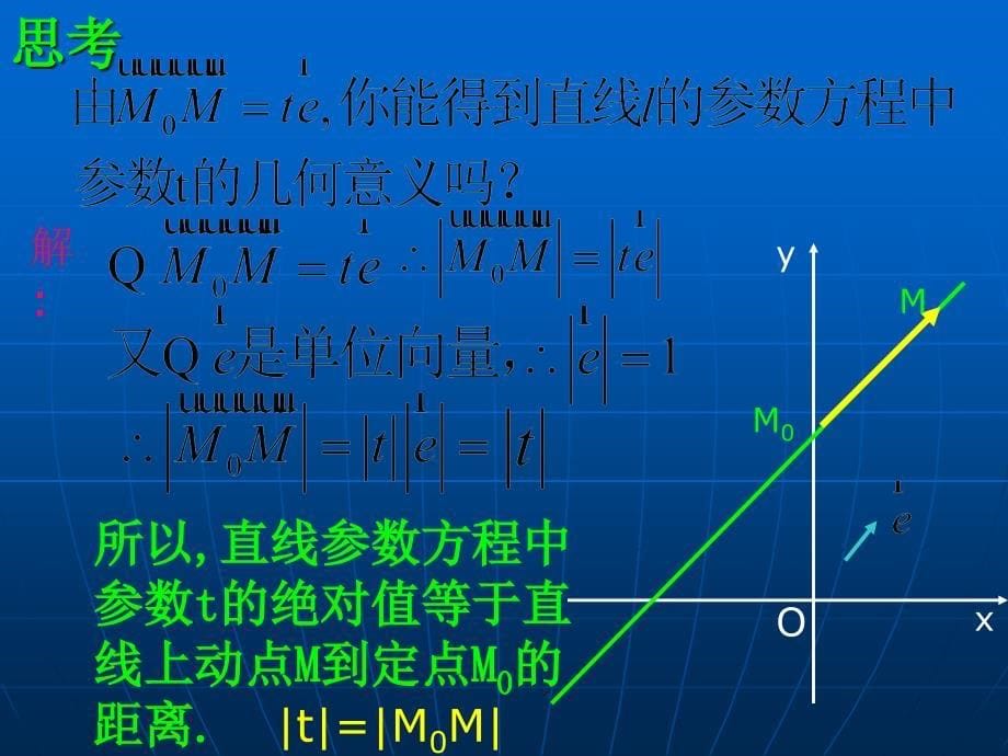 理解直线的参数方程培训教材_第5页