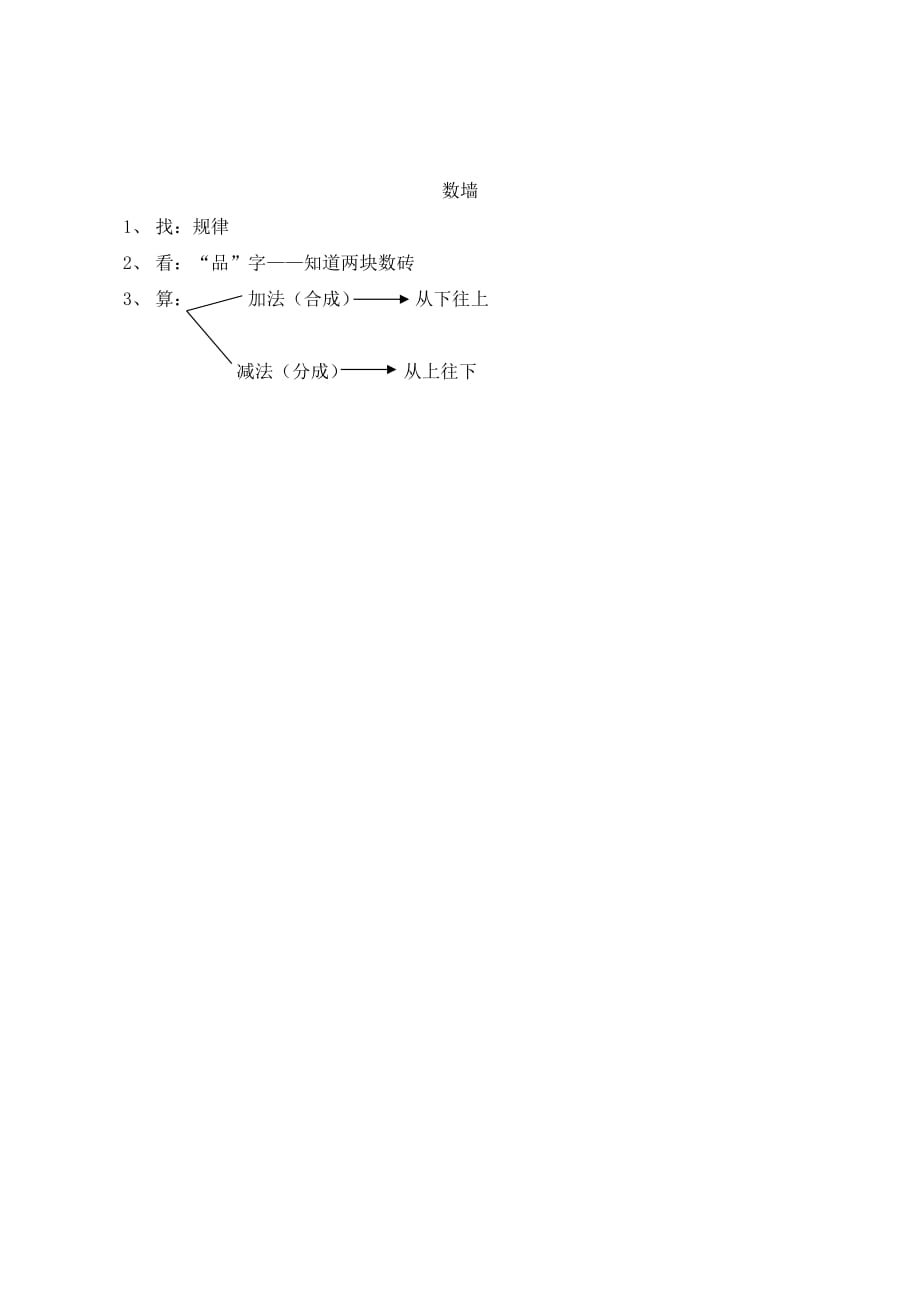 一年级上册数学教案-3. 8 20以内数及其加减法（数墙）▏沪教版 (23)_第4页