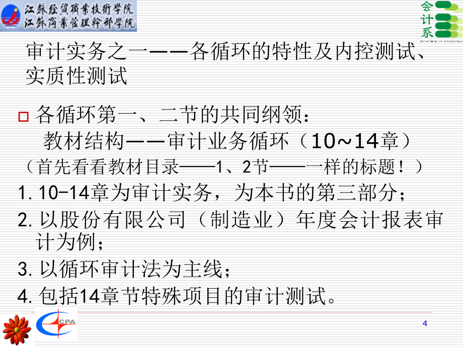 {财务管理内部控制}各循环特性及内控和交易的实质性测试_第4页