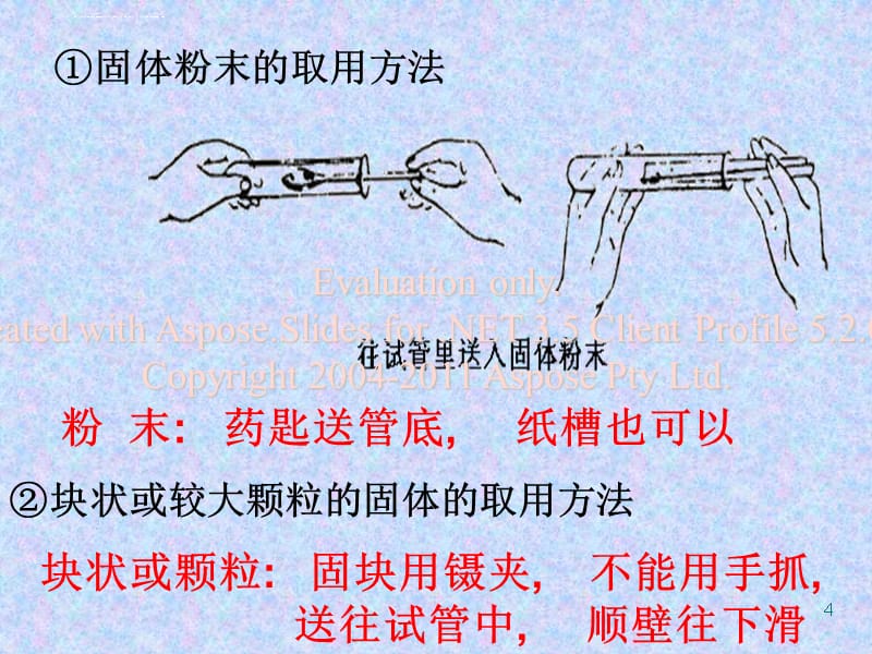 化学实验复习(二)化学实验基本操作课件_第4页