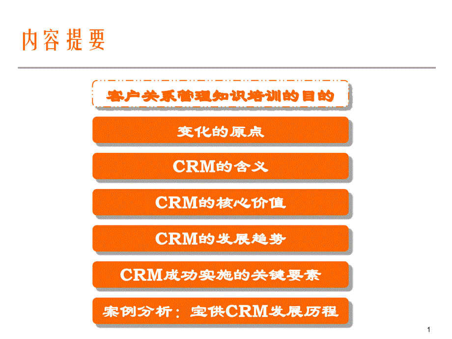 {价值管理}CRM客户关系管理的核心价值_第1页