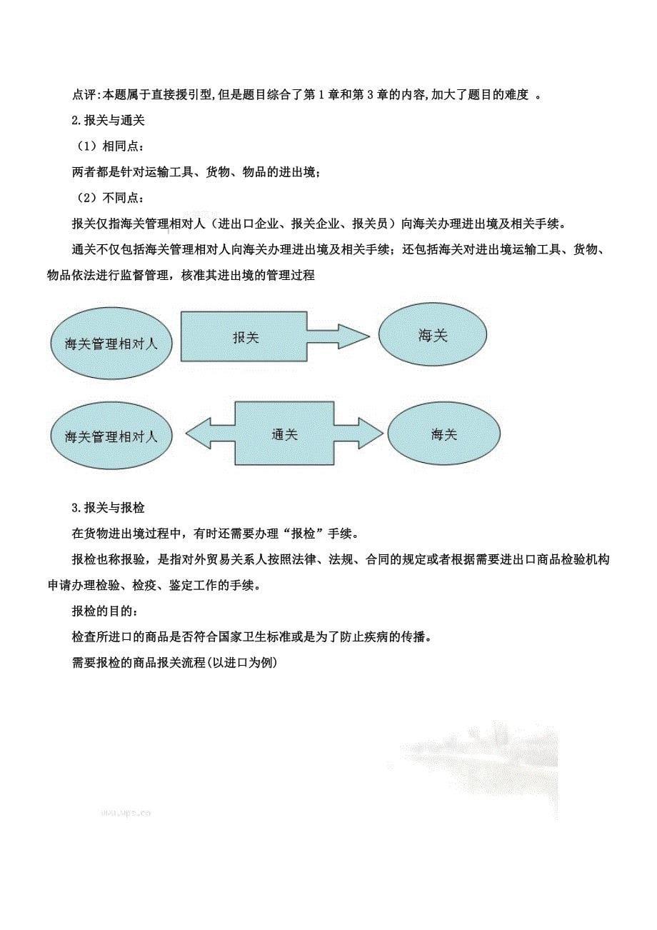 报关的含义与分类(doc 7页)_第5页