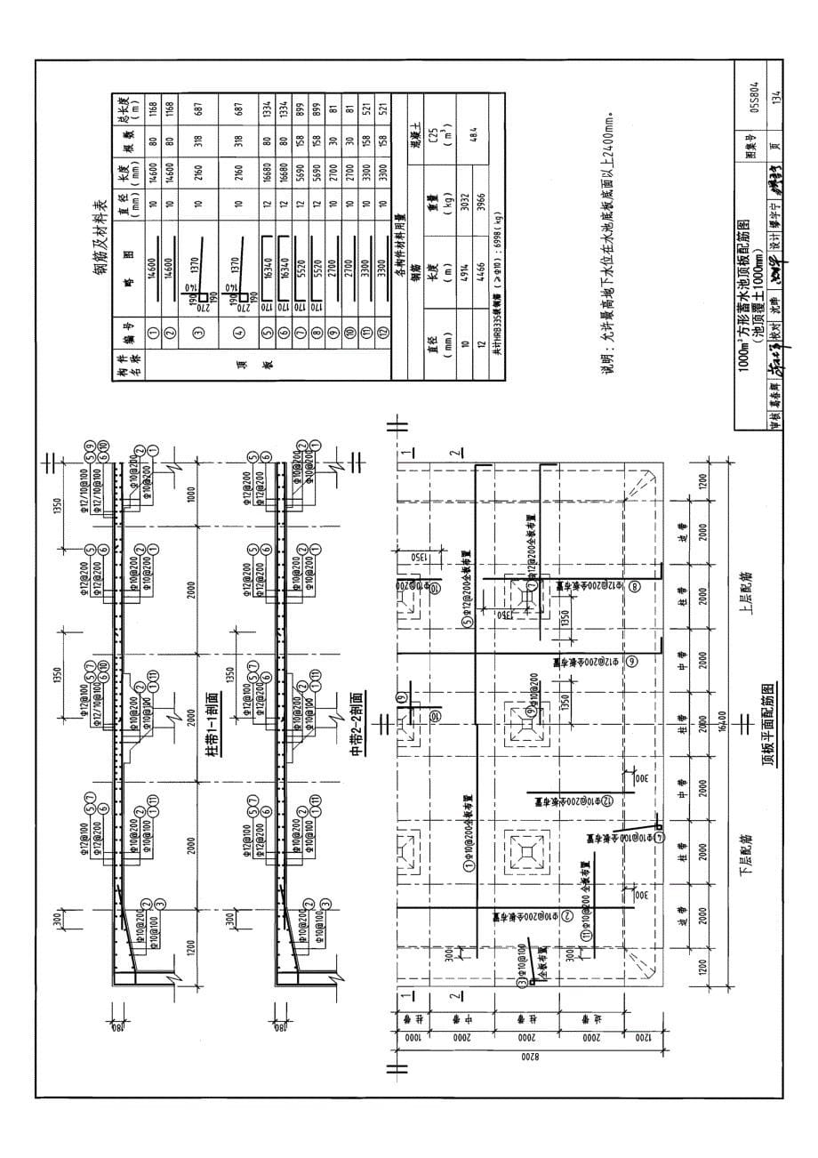 1000立方蓄水池标准图纸[共14页]_第5页