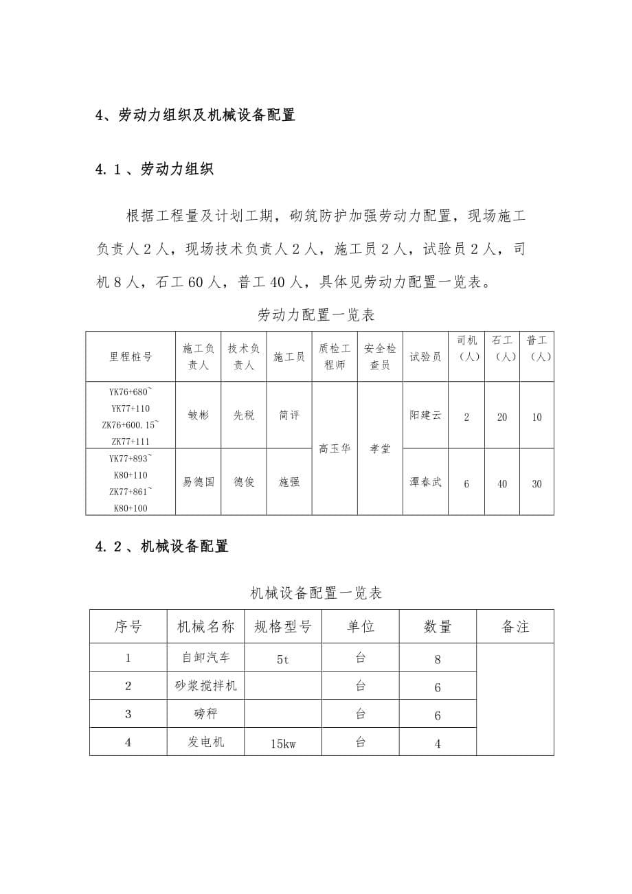 砌筑防护工程施工设计方案1_第5页