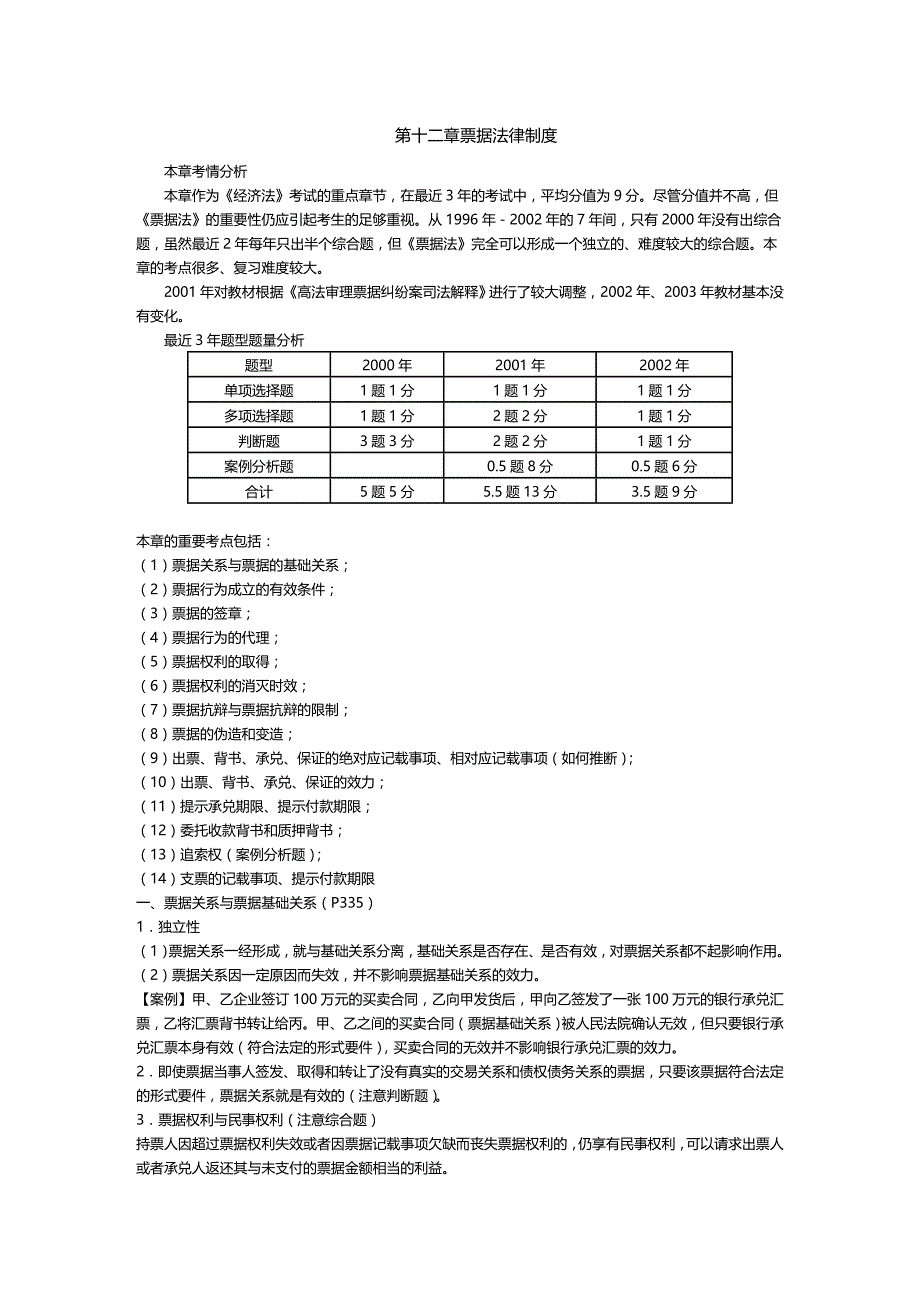 法律法规第十二章　票据法律制度_第1页