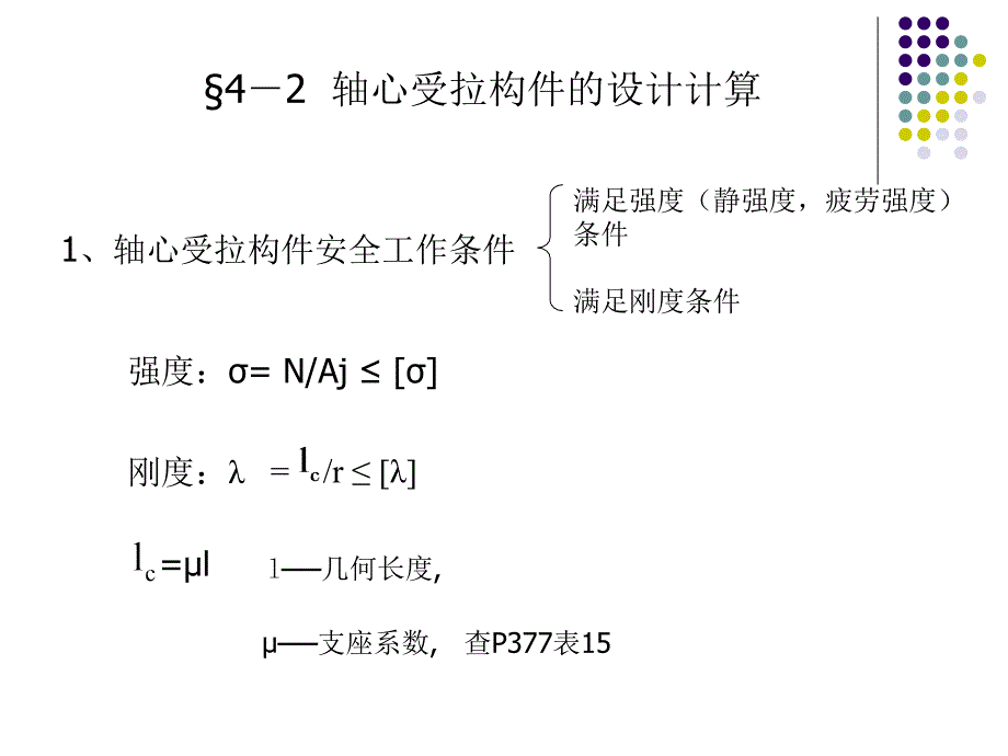 《起重机金属结构》第四章轴心受力构件说课材料_第2页