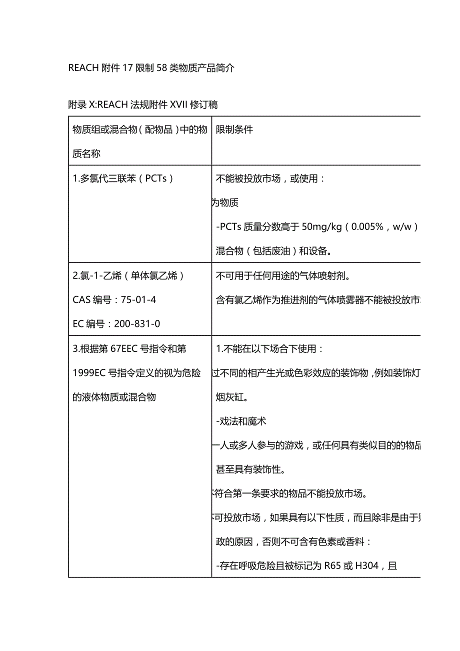 法律法规法规类限制物质_第1页