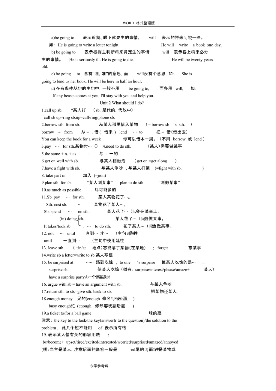 北师大版八年级英语下知识要点课件.doc_第2页