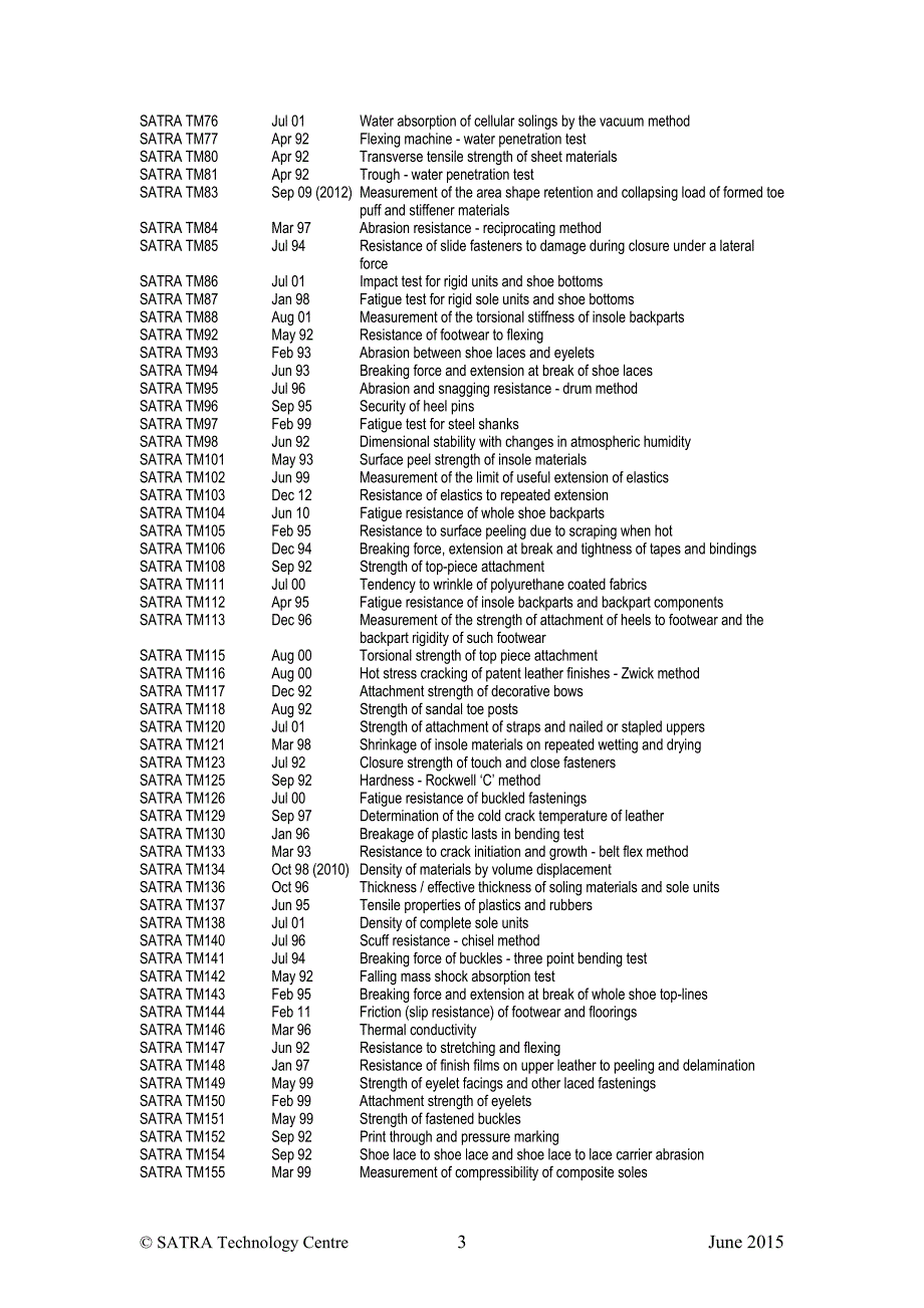 SATRA 鞋类测试标准(2015).pdf_第3页