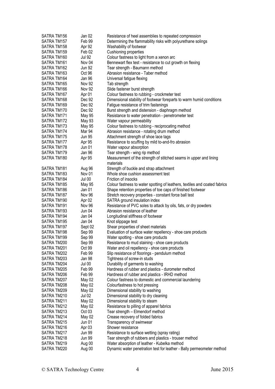 SATRA 鞋类测试标准(2015).pdf_第4页