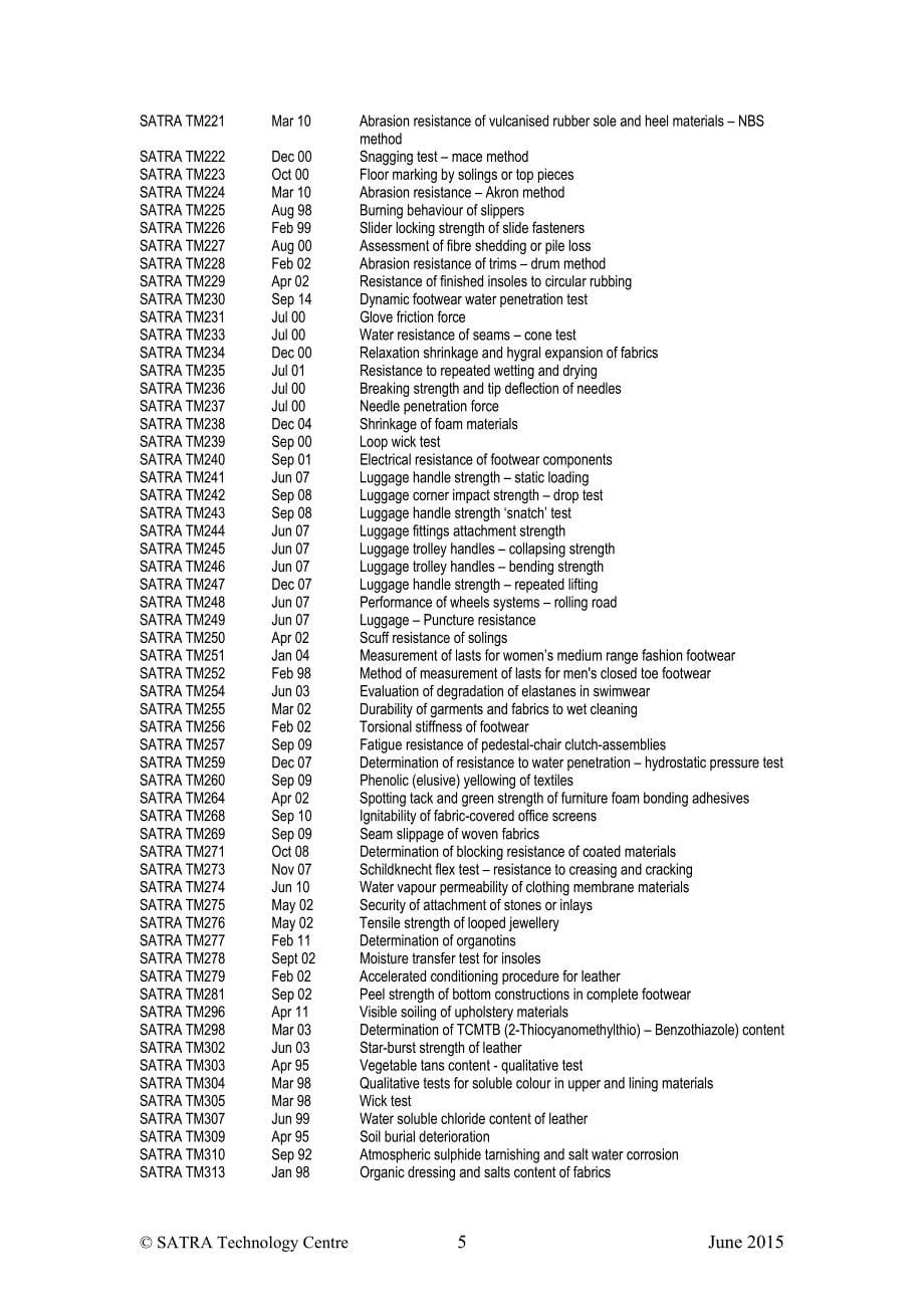 SATRA 鞋类测试标准(2015).pdf_第5页