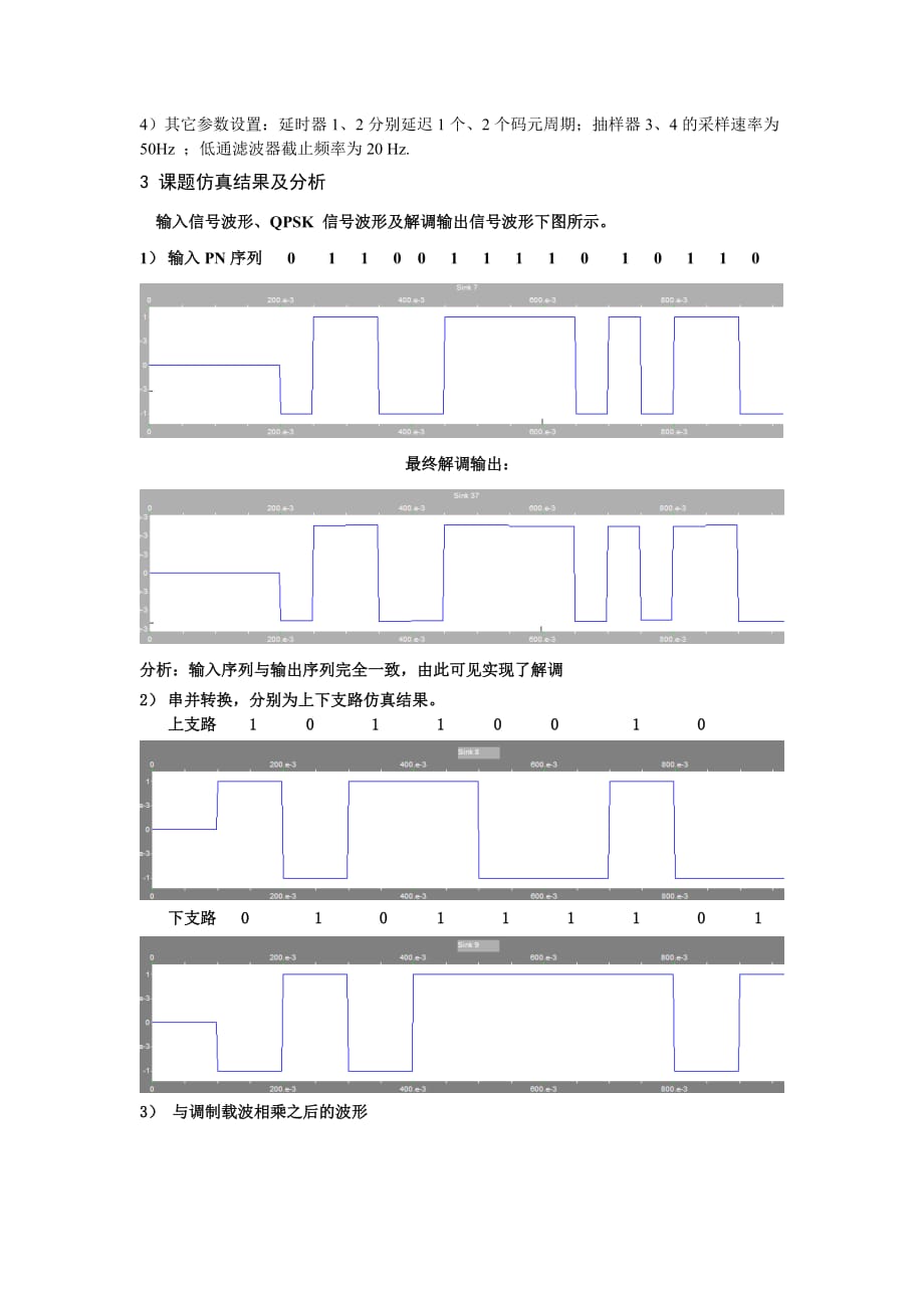 基于 SystemView的QPSK系统仿真设计.doc_第4页