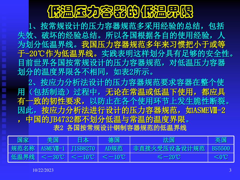 低温压力容器及管道系统在用检验教学文案_第3页