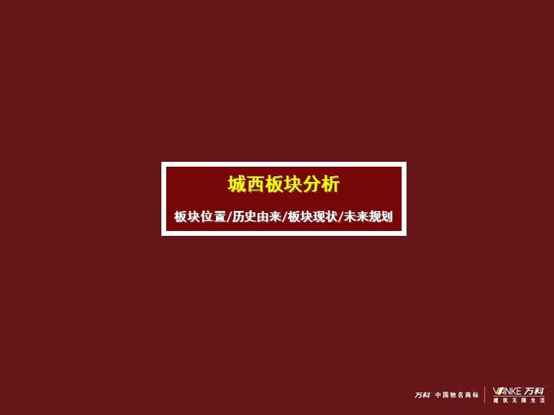 {地产市场报告}某地产某市西溪项目定位报告_第3页