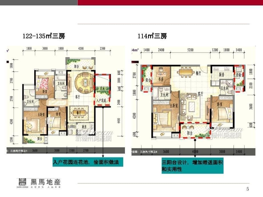 {产品管理产品规划}章江新区楼盘产品分析_第5页