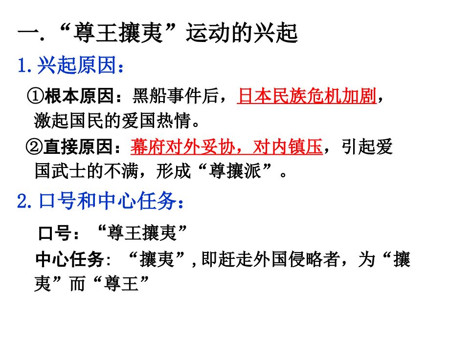 课标实验版选修1《倒幕运动和明治政府的成立》ppt课件2_第3页