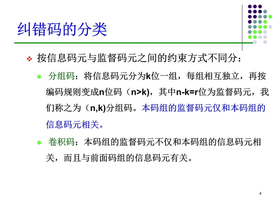 信道的纠错编码幻灯片资料_第4页