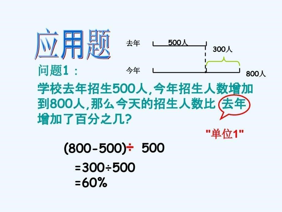 北师大版六年级上册百分数应用复习课件_第5页