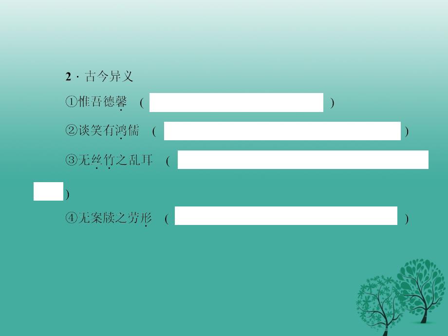 中考语文复习第二部分古诗文阅读第13篇陋室铭课件_第4页