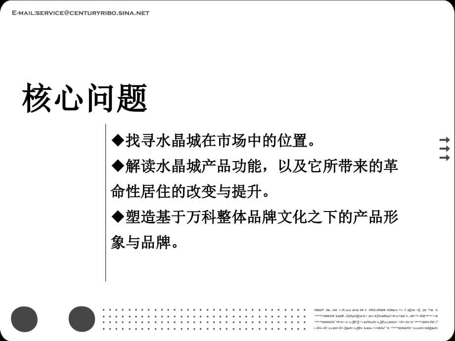 {地产调研和广告}天津某地产水晶城地产项目广告推广策略提案世纪博瑞_第5页