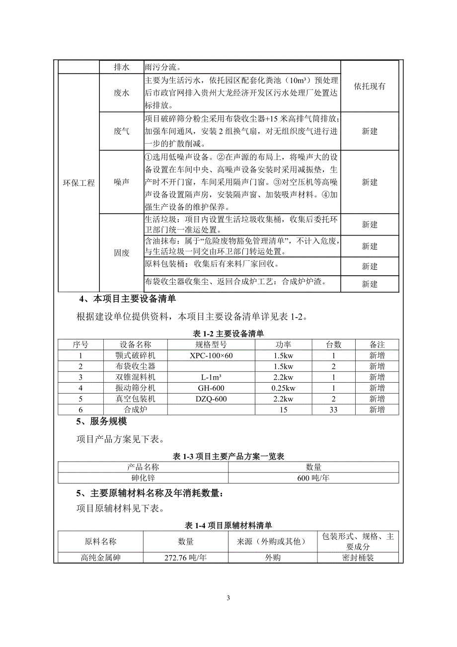 5G通信新材料（砷-锌新型电子信息材料）项目环评报告表_第4页