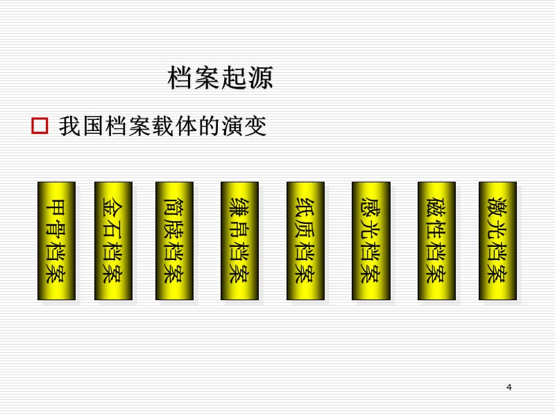 {管理运营知识}现代企业档案管理实务讲义_第4页