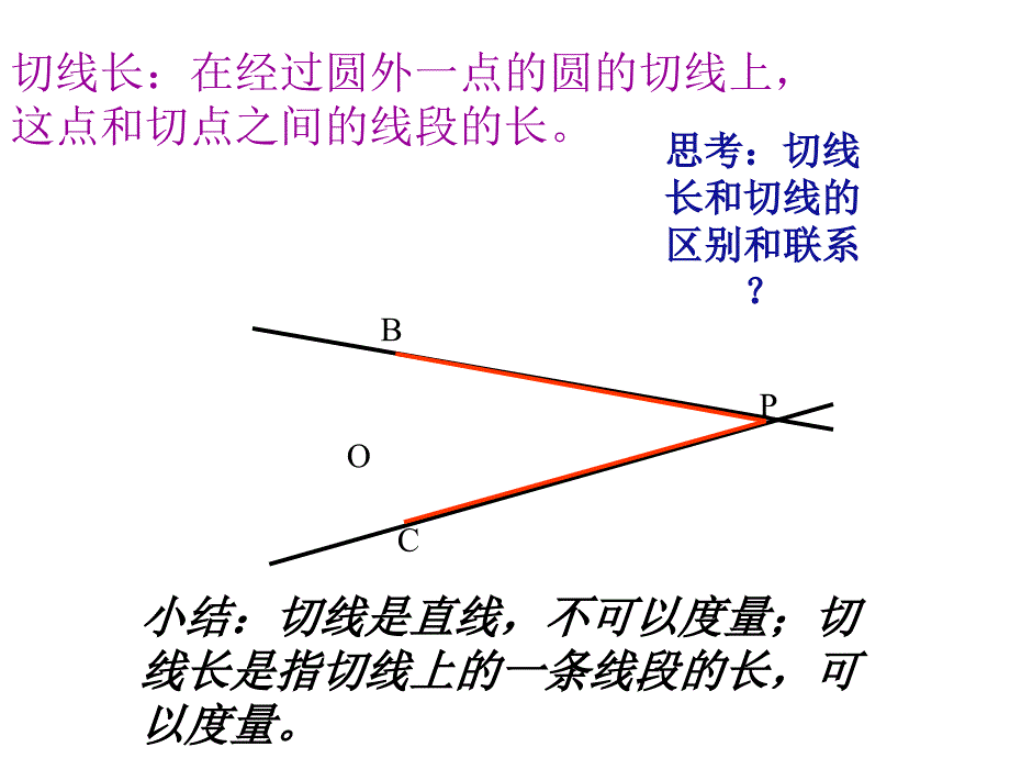 浙教版数学九年级下册2.2《切线长定理》ppt课件4_第4页