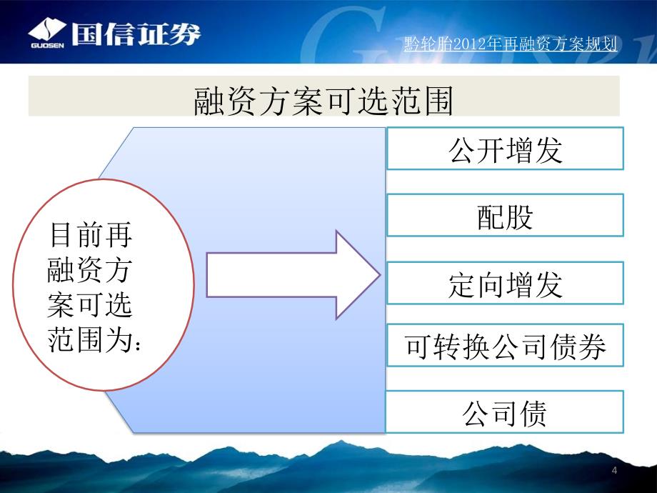 {财务管理财务知识}再融资融资建议书_第4页