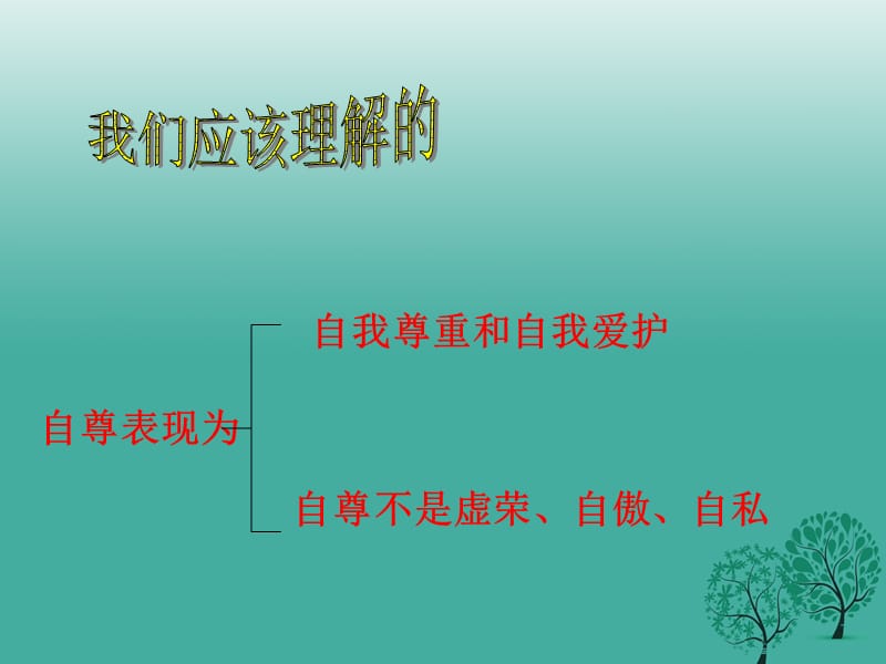 中学七年级道德与法治上册5.1自尊自爱是我的需要课件鲁人版六三制_第5页