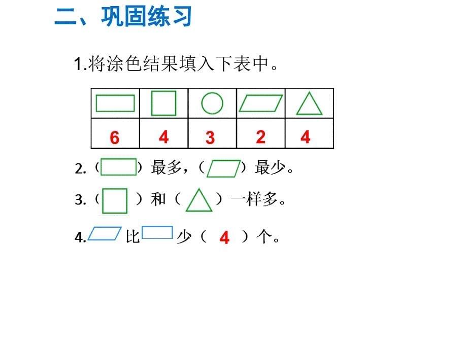 苏教版数学二年级下册同步课件-第8单元数据的收集和整理（一）-第5课时 第八单元知识小节_第5页