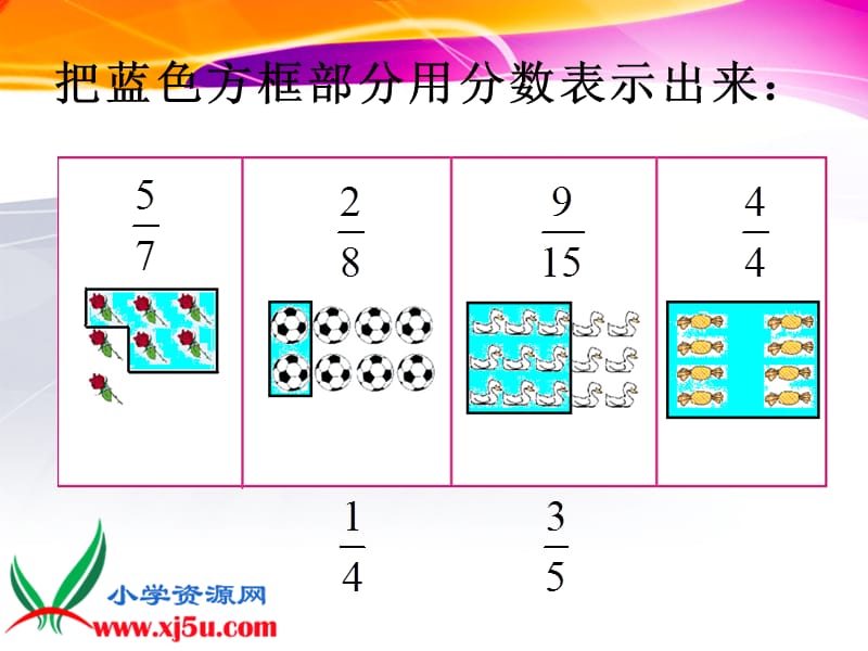 课件北师大版五年级数学上册《分数的再认识 9》PPT课件_第3页