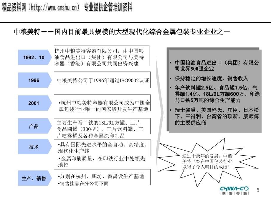 {竞争策略}某企业竞争战略及营销规划项目分析_第5页