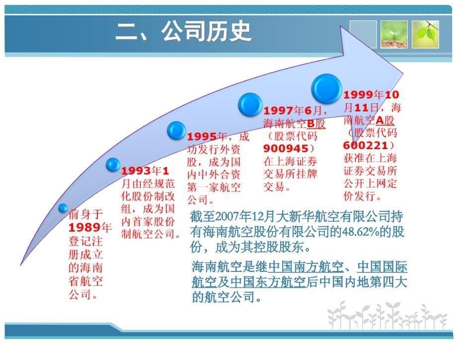 {财务管理财务分析}财务管理级学生作品海南航空筹资之路与资本结构分析_第5页