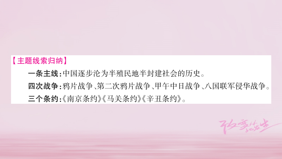 中考历史总复习第一篇考点系统复习八上第1单元侵略与发展课件新人教版_第3页