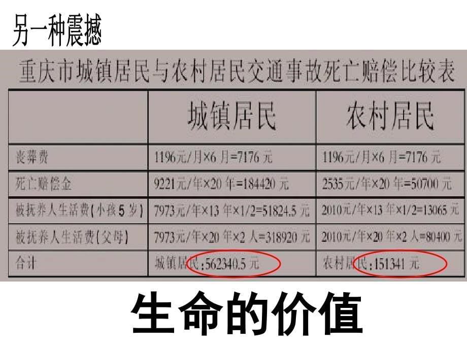 鲁教版思品九年《公平、正义人们永恒的追求》（第1框）ppt课件3_第5页