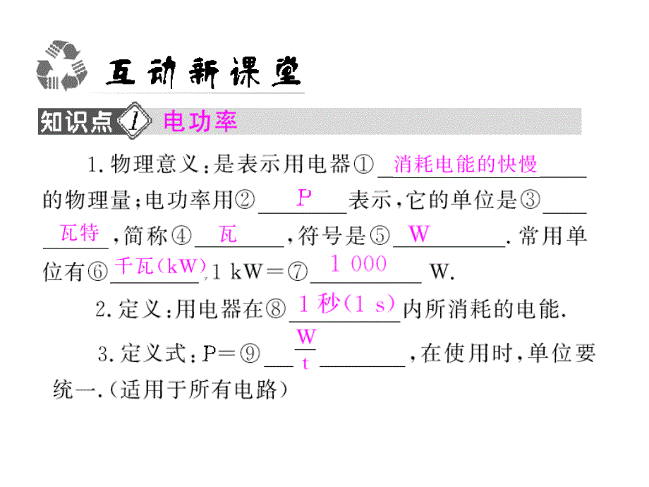 第八章《电功率》二 电功率课件4_第3页