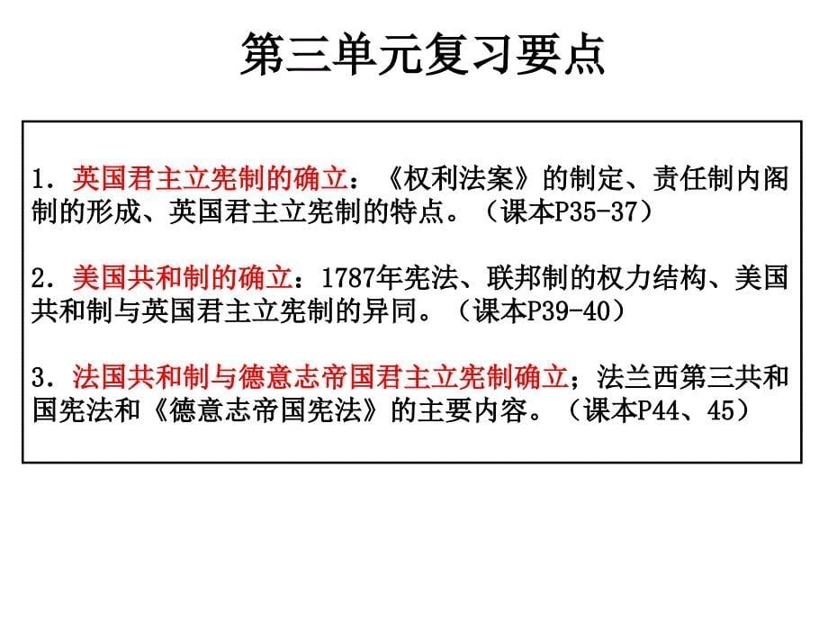 历史高一上学期第一二三单元复习要点课件_第5页