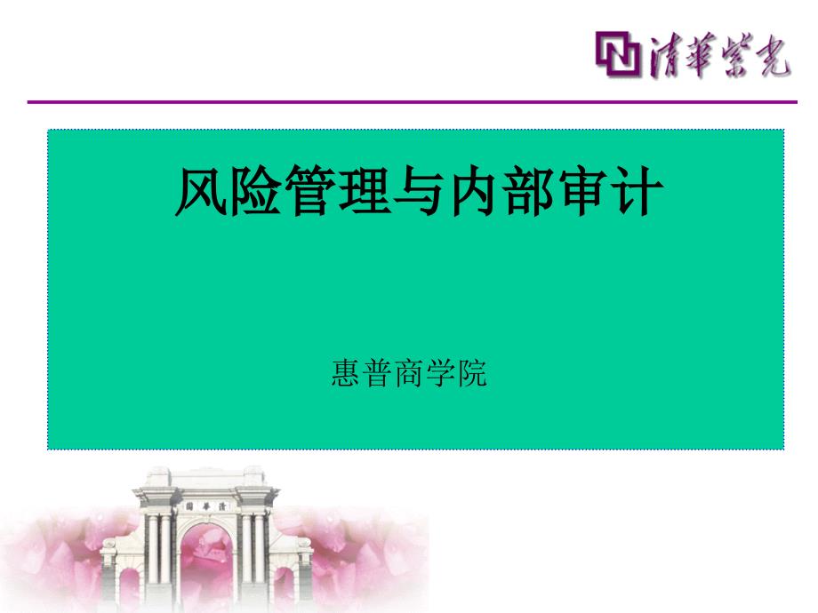 {内部管理}风险管理与内部审计中国企业风险管理网_第1页