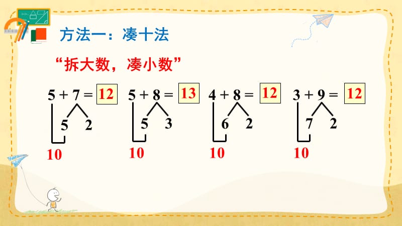 人教版一年级数学上册《 5、4、3、2加几》教学课件_第5页