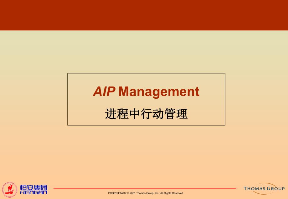 {企业管理工具}一个高效的管理工具AIP进程行动管理1_第1页