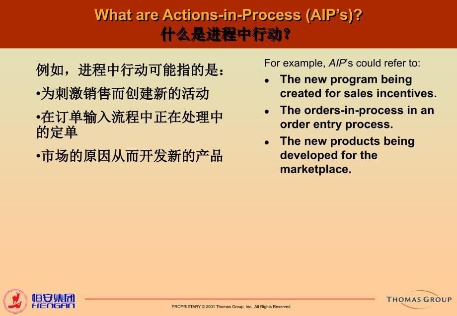 {企业管理工具}一个高效的管理工具AIP进程行动管理1_第5页