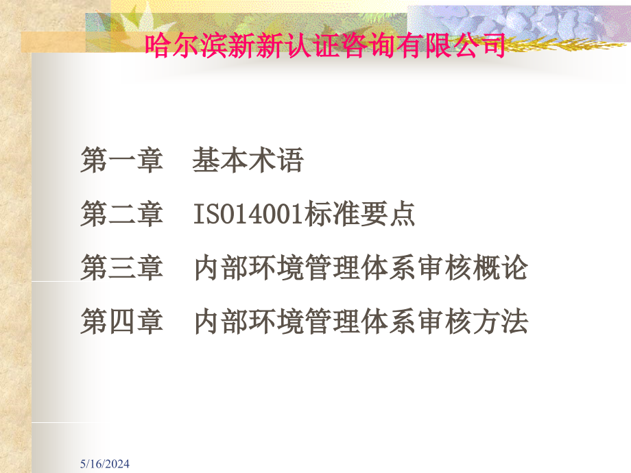 {内部管理}内部环境管理体系审核培训讲义_第4页