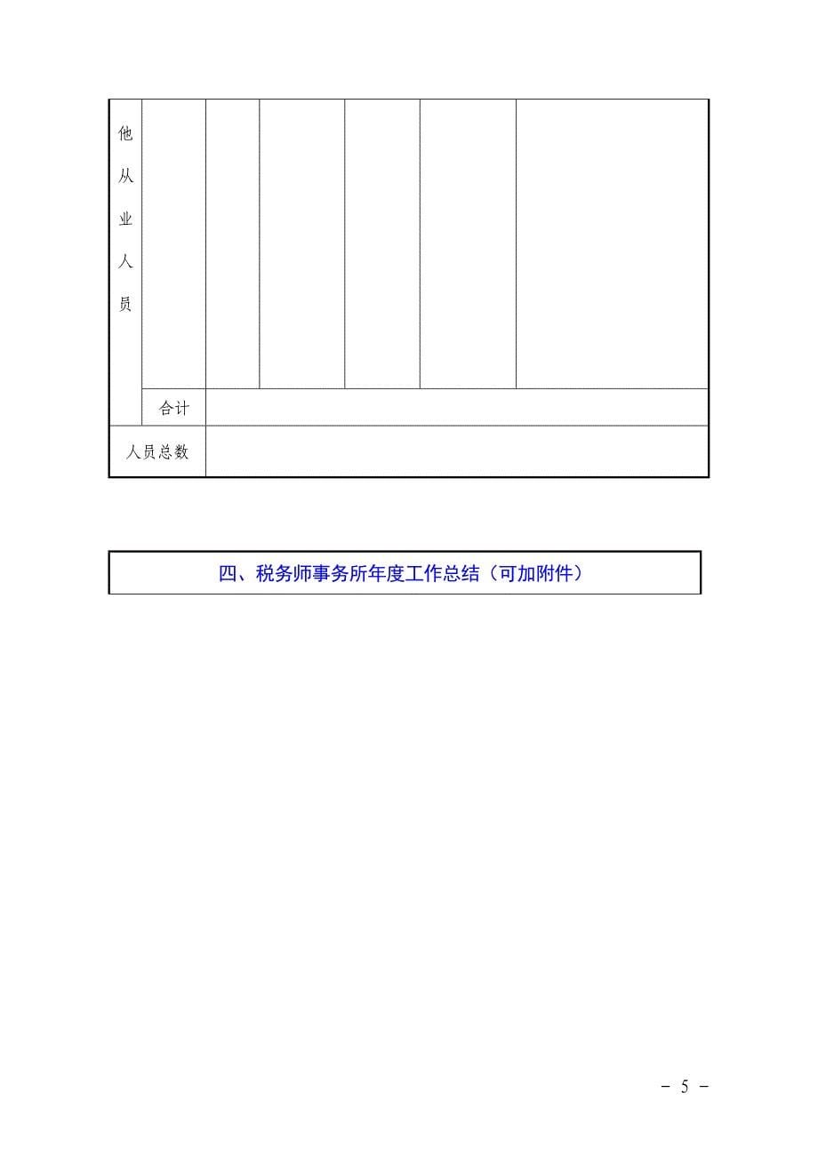 安徽省税务师事务所自律检查报告书_第5页