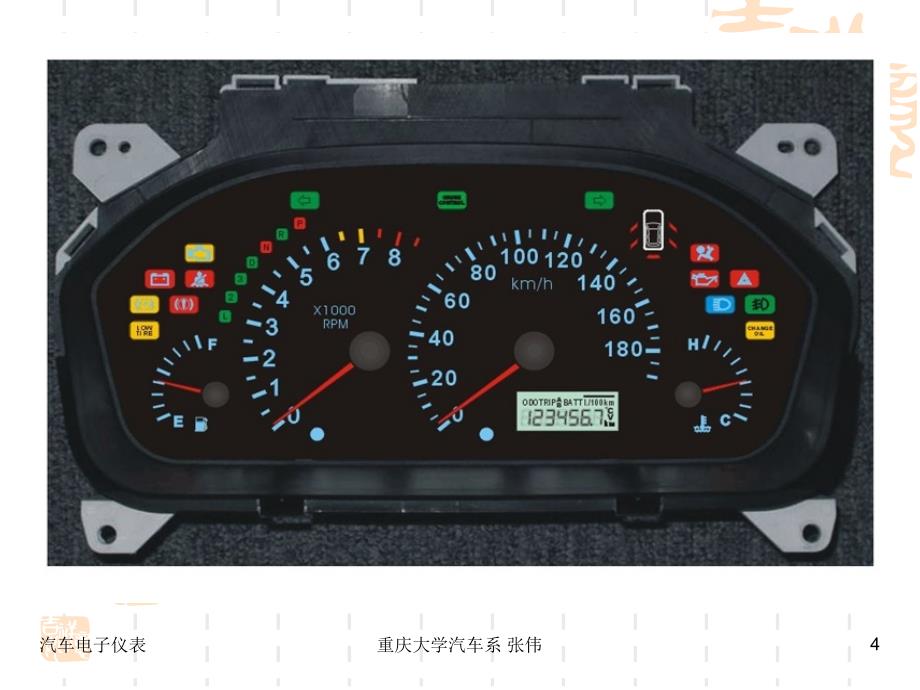 {电子公司企业管理}汽车电子仪表显示装置概述_第4页