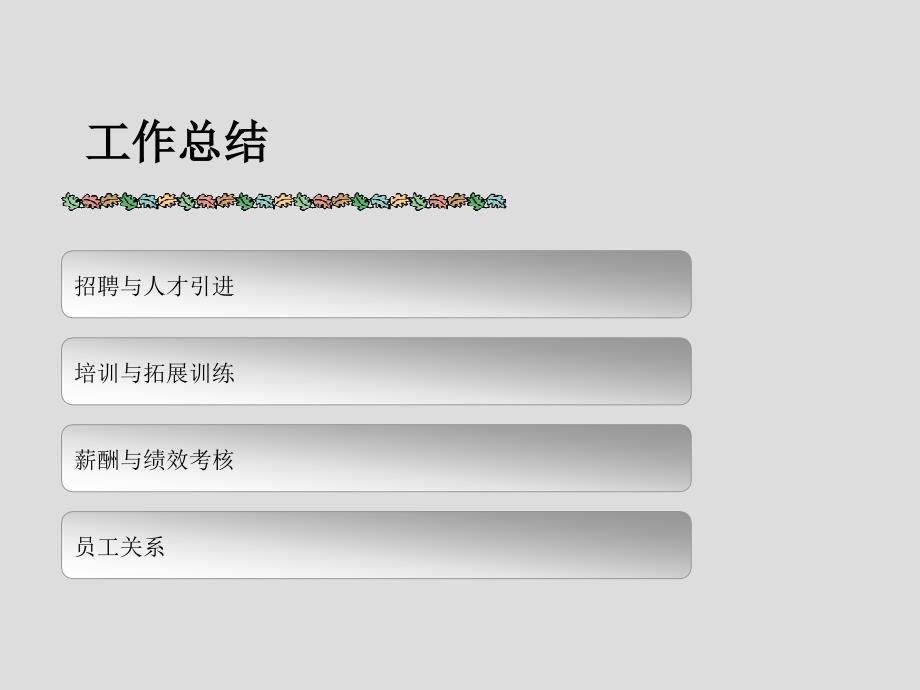 {年度报告}HR年底的述职报告模板_第3页