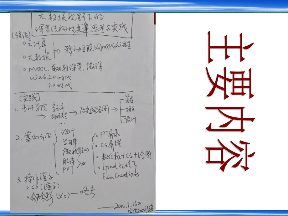 {企业变革规划}大数据时代课堂教学结构性变革实践与研究_第2页