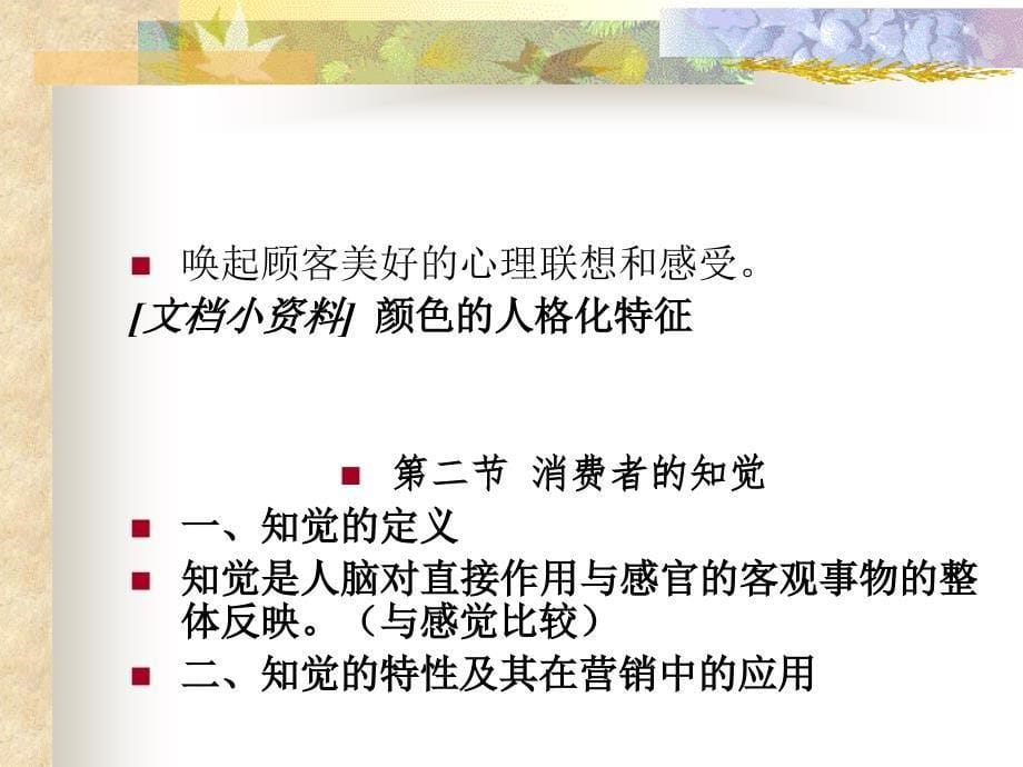 第2章消费者的认知与感情课件_第5页