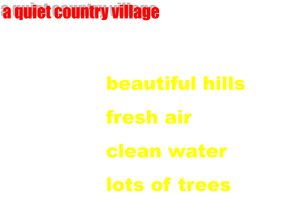 外研版九上《Unit 2 It was a quiet country village》ppt课件_第3页